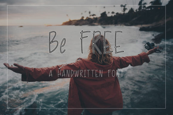 Be Free: A Clean Sans Serif Typeface for Modern Editorial Design