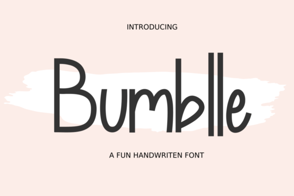 Bumblle Font: A Playful Typeface for Small Business Branding