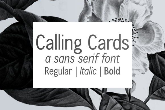Calling Cards Font Review: A Clean Sans Serif for Web Design