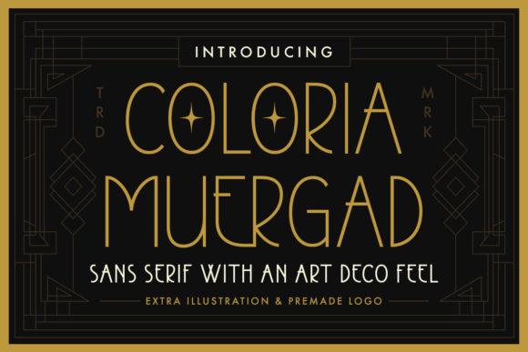 Coloria Muergad: The Slim Sans Serif Font for Clear Campaigns