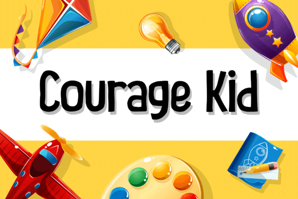 Courage Kid: The Sans Serif Font for Bold Marketing