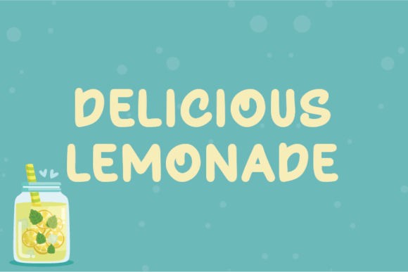 Delicious Lemonade: A Handwritten Sans Serif Font for Editors