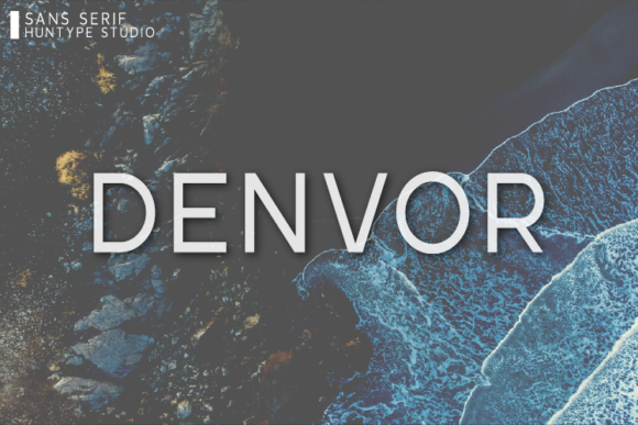 Denvor: A Clean Sans Serif Typeface for Modern Editorial Design