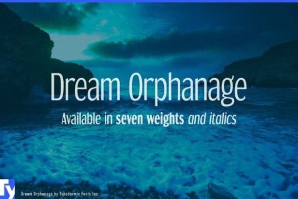 Dream Orphanage: A Nostalgic Typeface for Modern Marketing