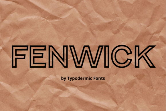 Fenwick: A Vintage Sans Serif Font for Modern Web Design