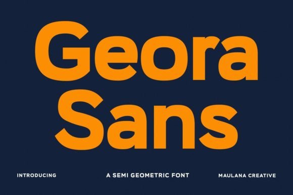 Geora Review: A Modern Sans Serif for Bold Brand Identity