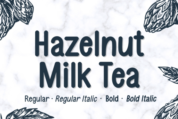 Hazelnut Milk Tea: A Versatile Sans Serif Font for Web Design