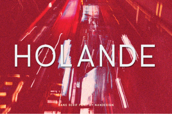 Holande: A Clean Sans Serif Font for Editorial Design