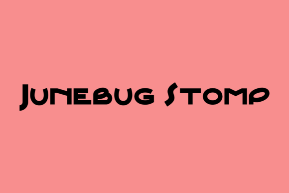 Junebug Stomp: The Chunky Typeface for Bold Marketing