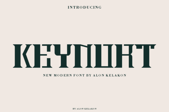 Keynort Typeface: A Modern Sans Serif for Editorial Design