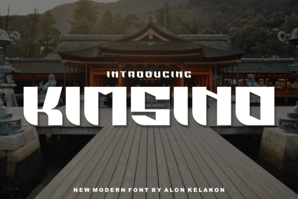 Kimsino: A Bold Sans Serif Font for Digital Branding