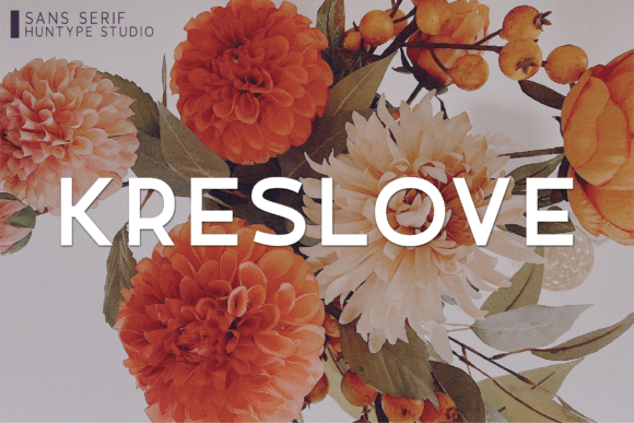 Kreslove: A Versatile Sans Serif Font for Editorial Design