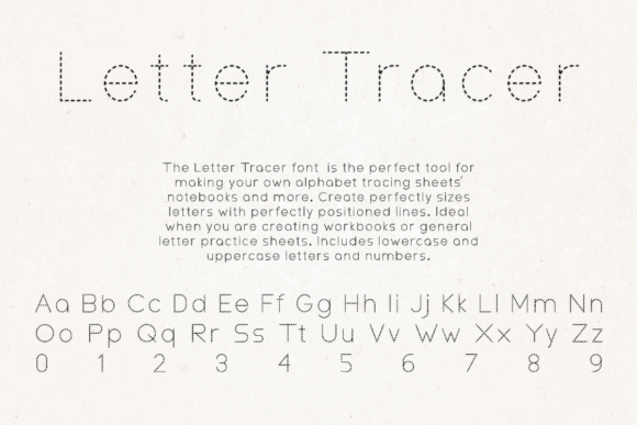 Letter Tracer: A Practical Sans Serif Font for Branding
