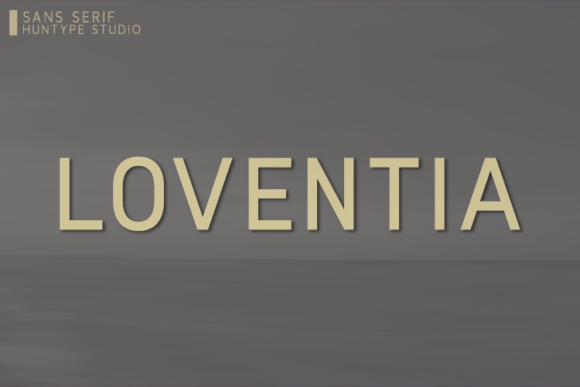 Loventia: A Clean Sans Serif Font for Modern Makers