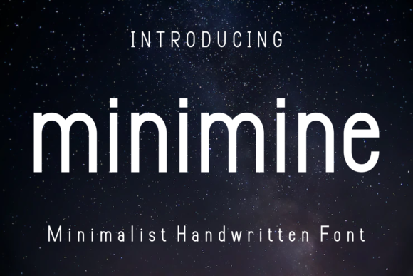 Minimine: A Clean Sans Serif Font for Modern Web Design