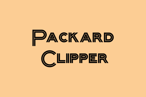 Packard Clipper Font Review: A Playful Choice for Branding