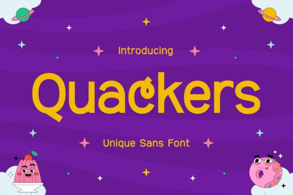 Quackers Font Review: A Unique Sans Serif for Bold Branding