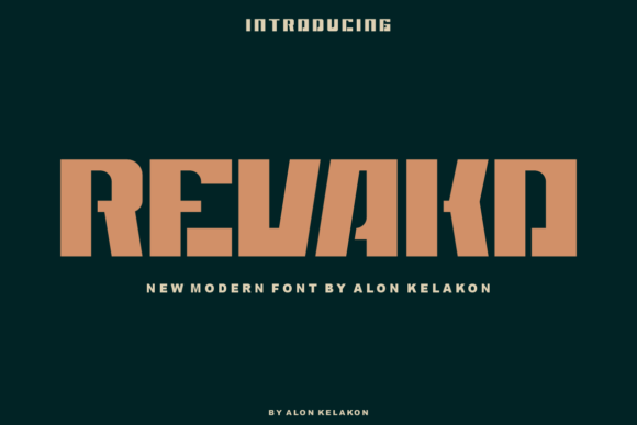Revako: A Modern Sans Serif Font for Strong Brand Identity