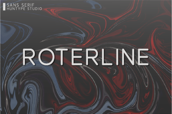 Roterline: The Clean Sans Serif Font for Modern Crafters
