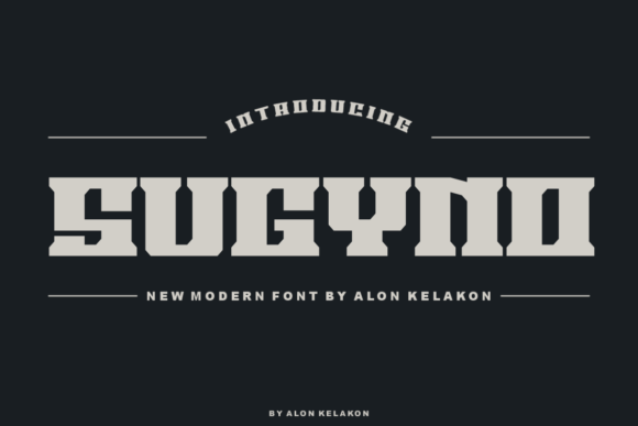 Sugyno Font: A Modern Sans Serif for Web Design