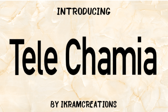 Tele Chamia Review: A Bold Sans Serif for Modern Brands